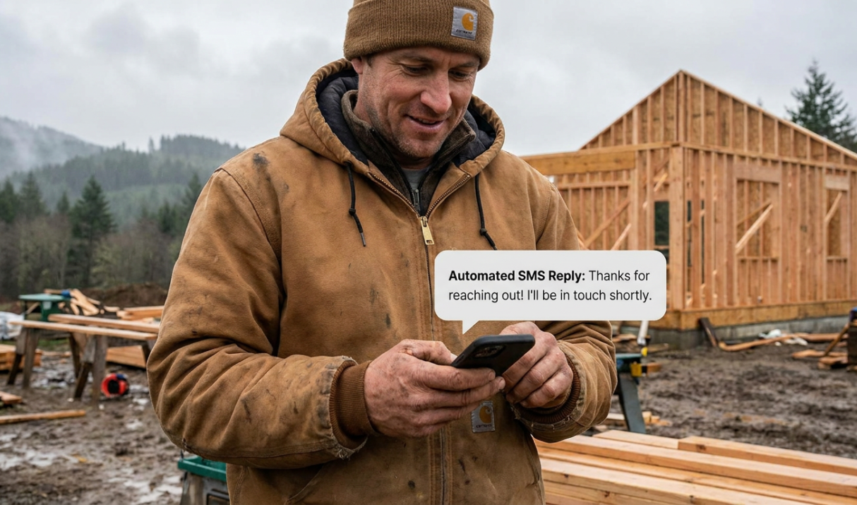 How to Follow Up with Leads Automatically as a Contractor (Without Dropping the Ball on the Job Site)