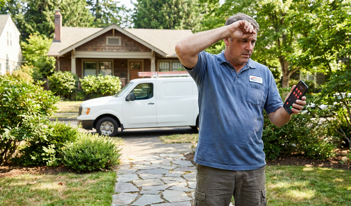 How a Busy Contractor Handles Overflow Calls During Peak Season Without Losing Jobs